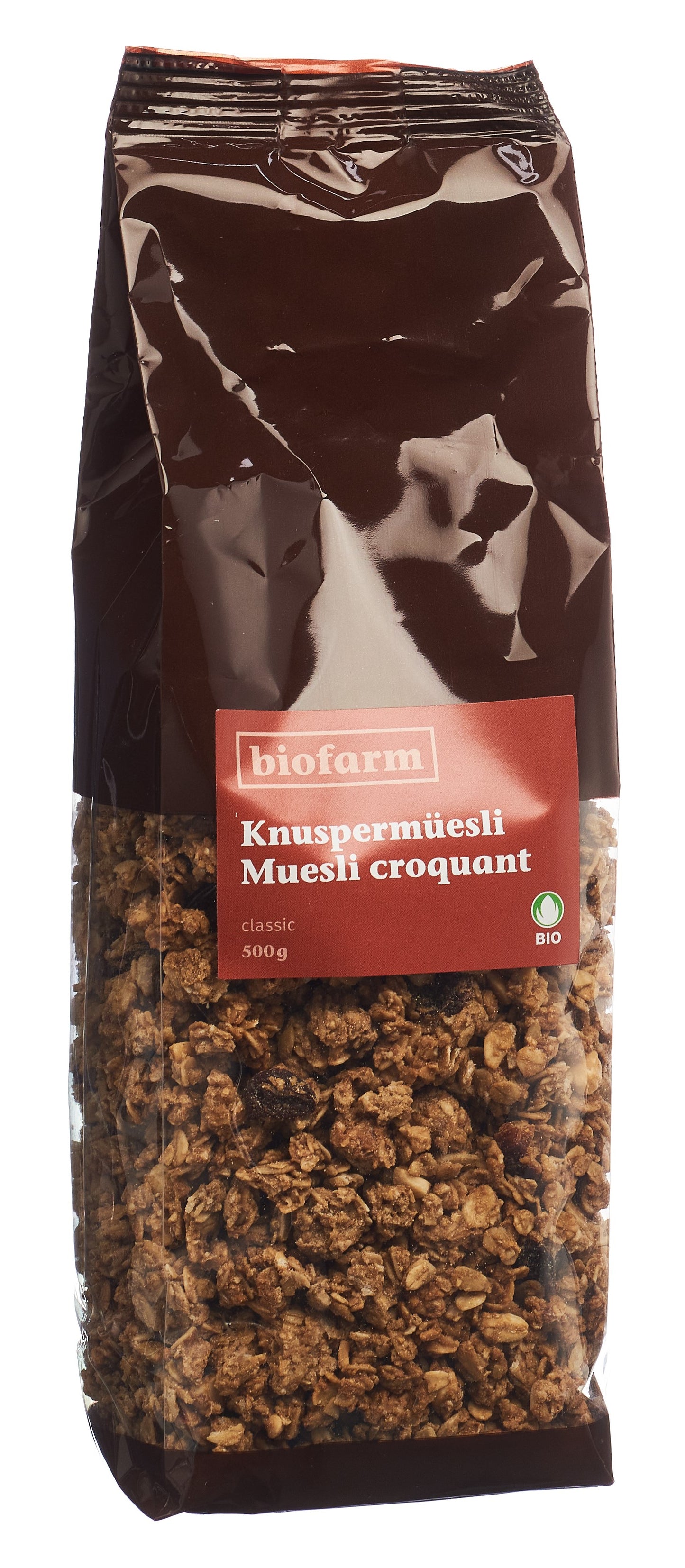 BIOFARM Knusper Müesli Knospe