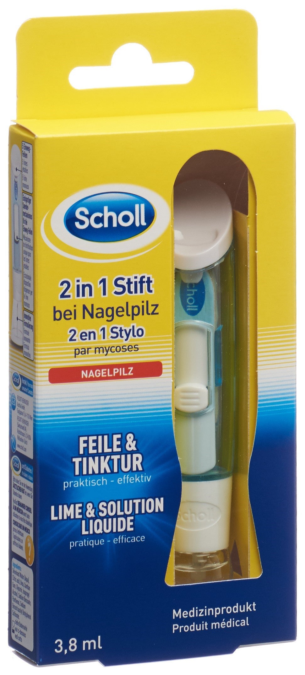 SCHOLL 2in1 Stift bei Nagelpilz