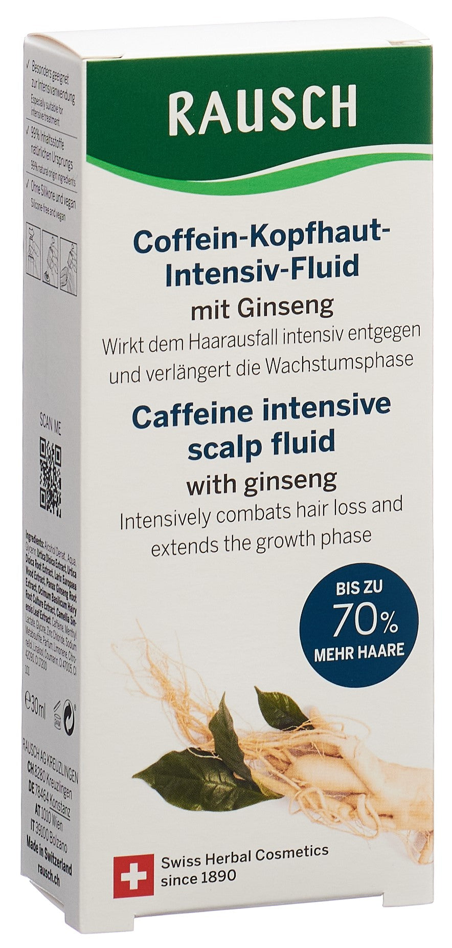 RAUSCH Coff-Kopfhaut-Intensiv-Fluid Ginseng