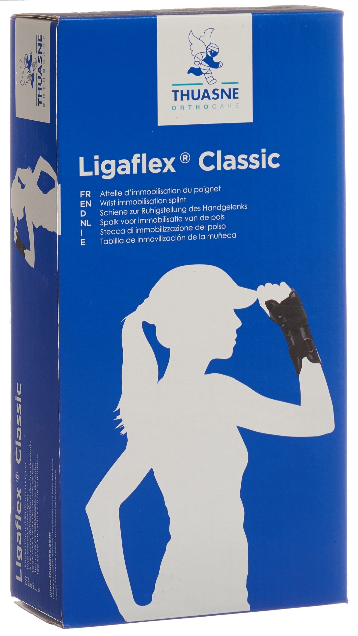 THUASNE Ligaflex Handgelenkband Gr3 links schwarz