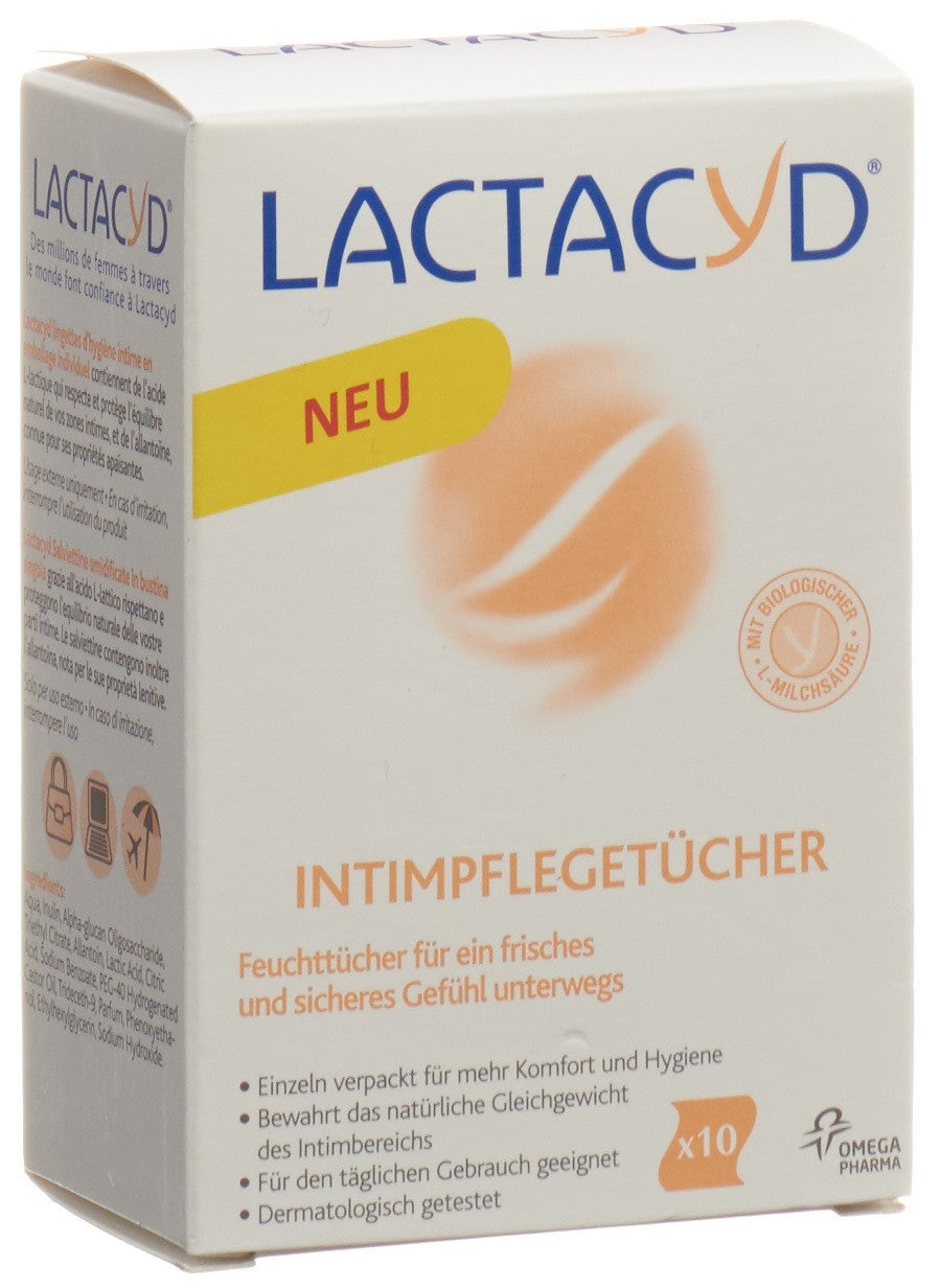 LACTACYD Intimpflegetücher einzeln