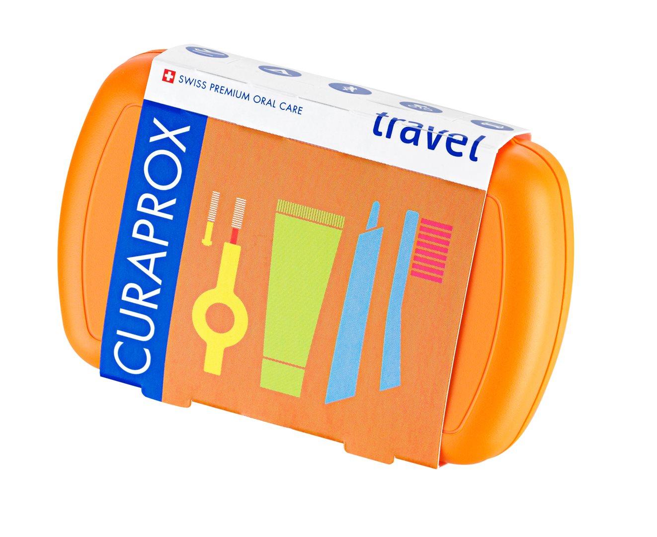 CURAPROX Travel Set orange
