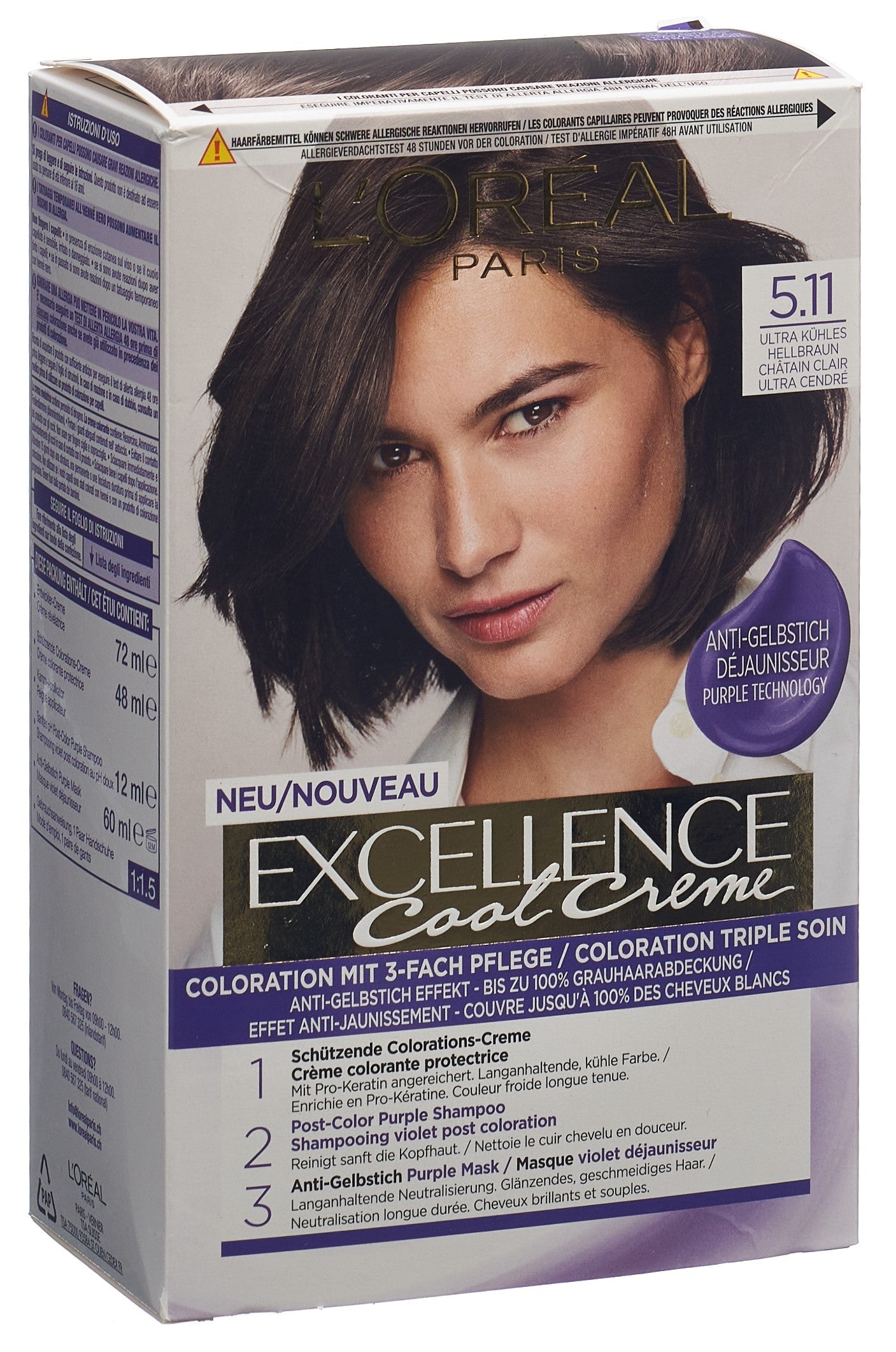 EXCELLENCE Cool Creme 5.11 Ultra Kühles Hellbra