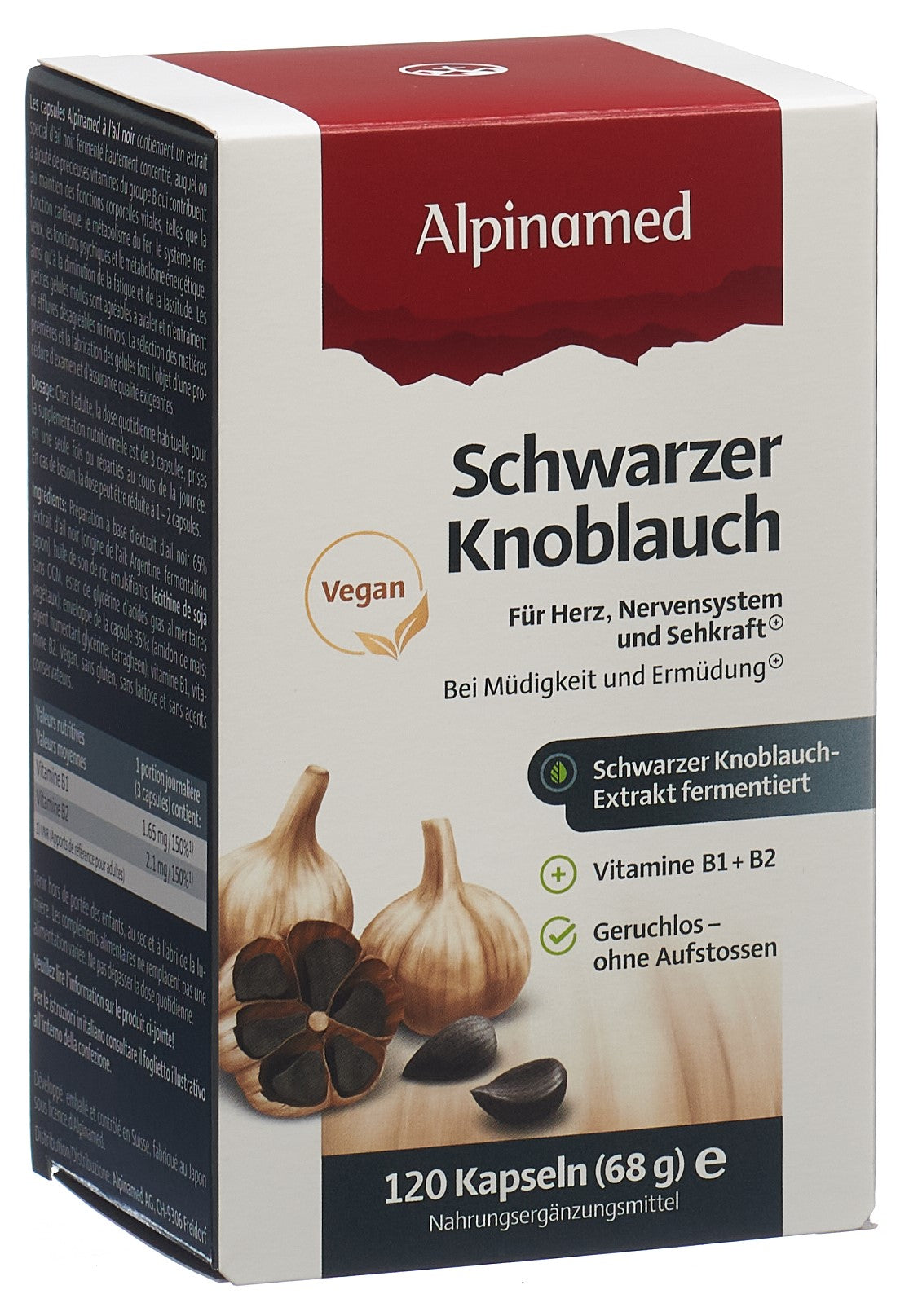 ALPINAMED Schwarzer Knoblauch Weichkaps