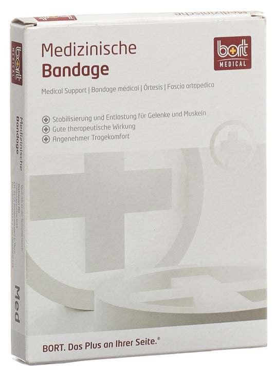 BORT Kniebandage S -32cm beige