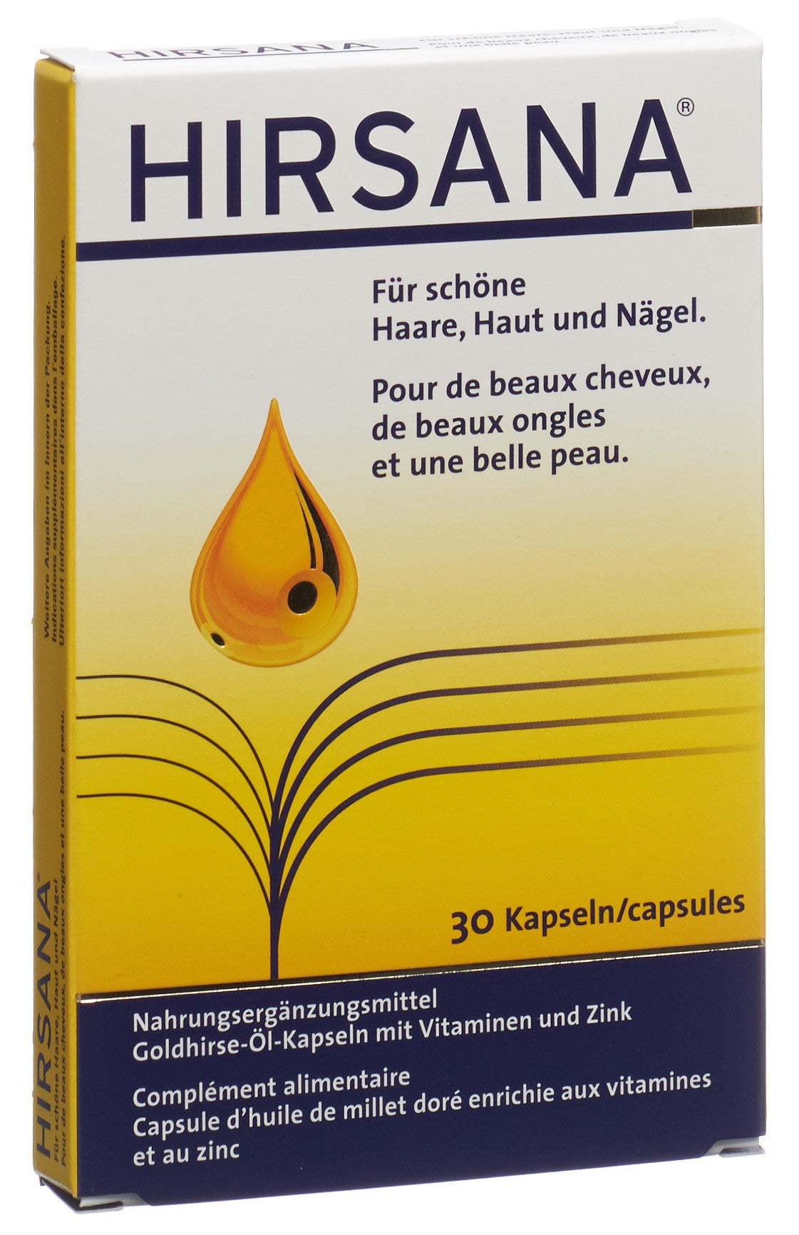 HIRSANA Goldhirse-Öl-Kapseln