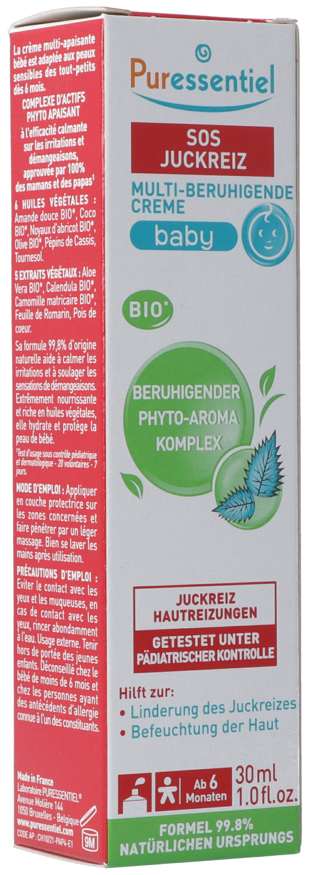 PURESSENTIEL Anti-Stich Multi-ber Cr Bab Bio
