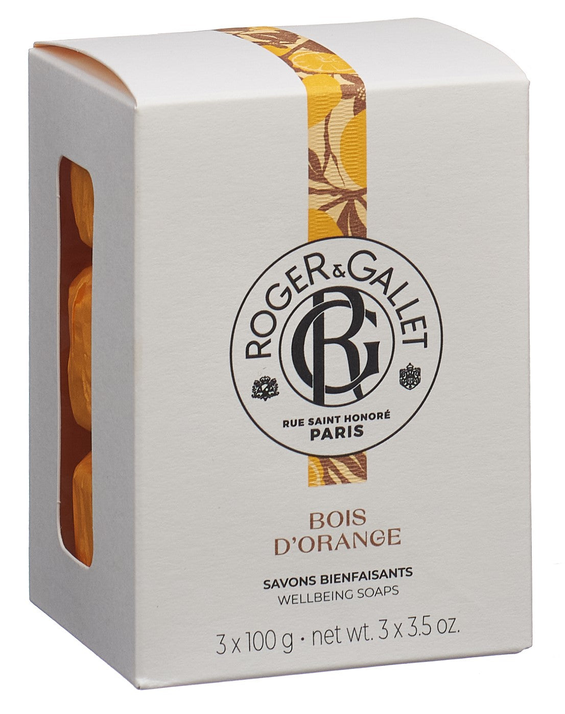 ROGER GALLET BOIS D' Boite 3 Savons