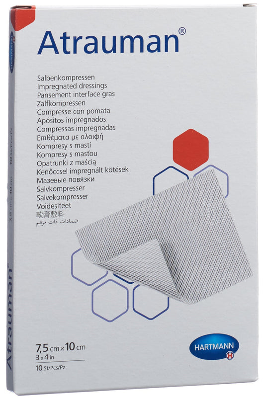 ATRAUMAN Salbenkompressen 7.5x10cm steril