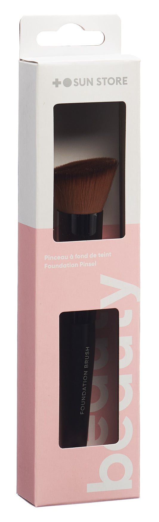SUN STORE Beauty Foundation Pinsel schräg rund veg