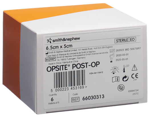 OPSITE POST OP Folienverb 6.5x5cm ster