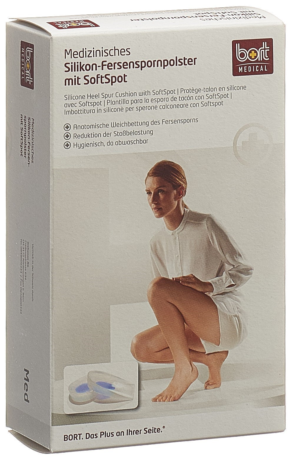 BORT Silikon-Fersenspornpols M-41 SoftSpot