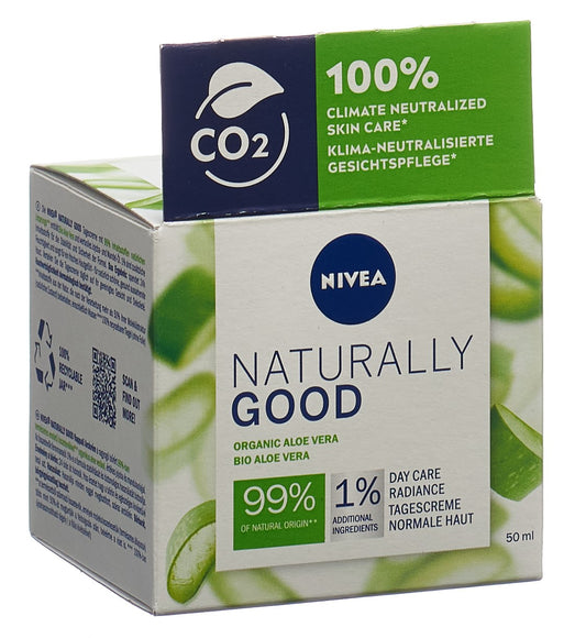 NIVEA Tagescreme Naturally Good Bio-Aloe