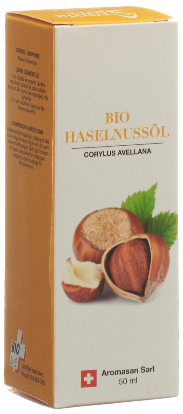 AROMASAN Haselnussöl Bio
