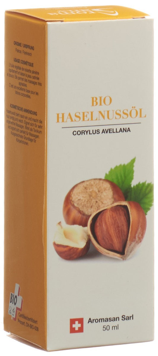 AROMASAN Haselnussöl Bio