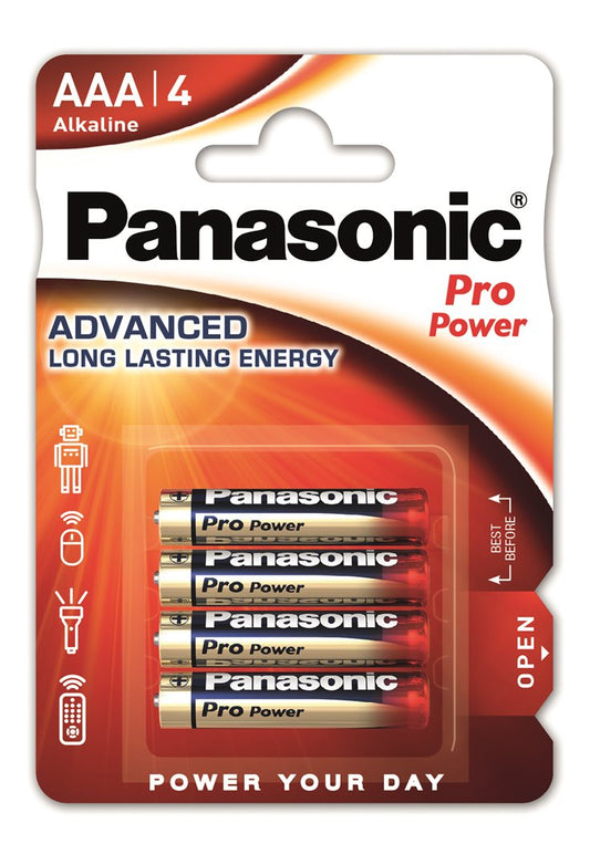 PANASONIC Batterien Pro Power AAA LR03