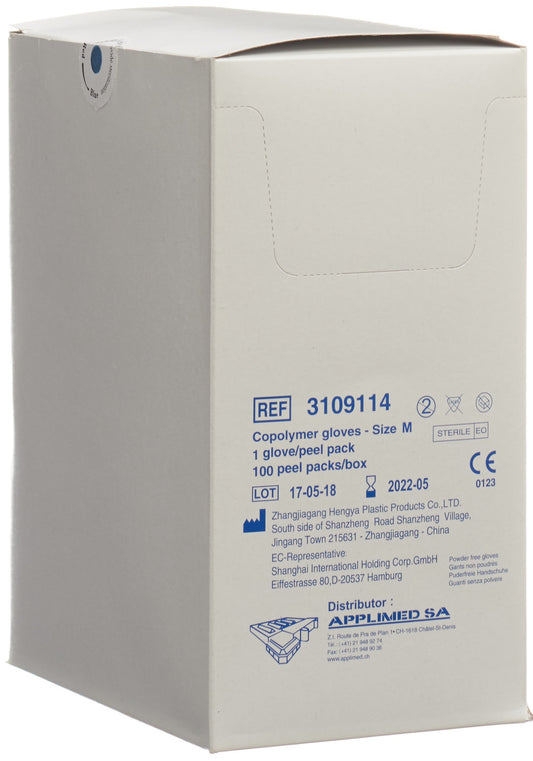 APPLIMED U Handschuhe M Copolymer steril