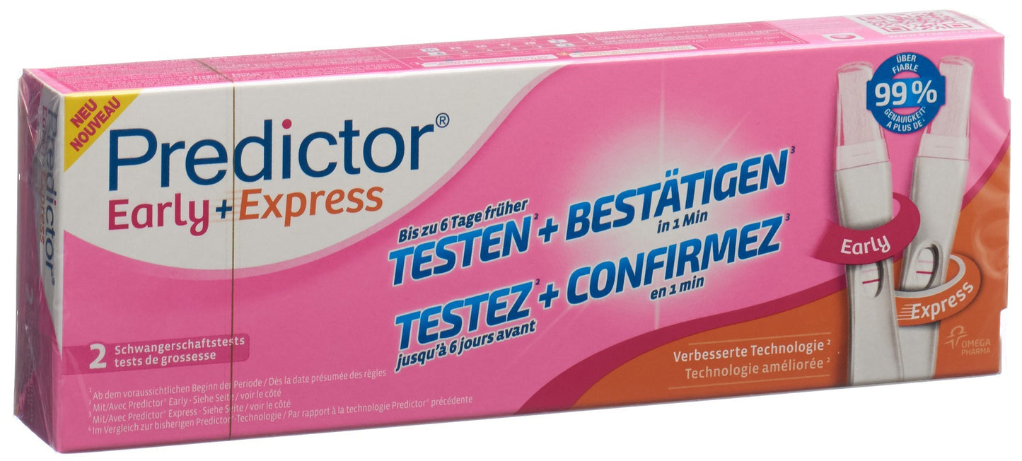 PREDICTOR EARLY+EXPRESS Schwangerschaft Test