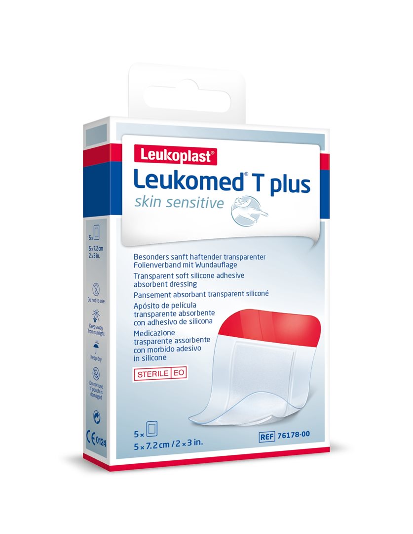 LEUKOMED T plus skin sensitive 5x7.2cm