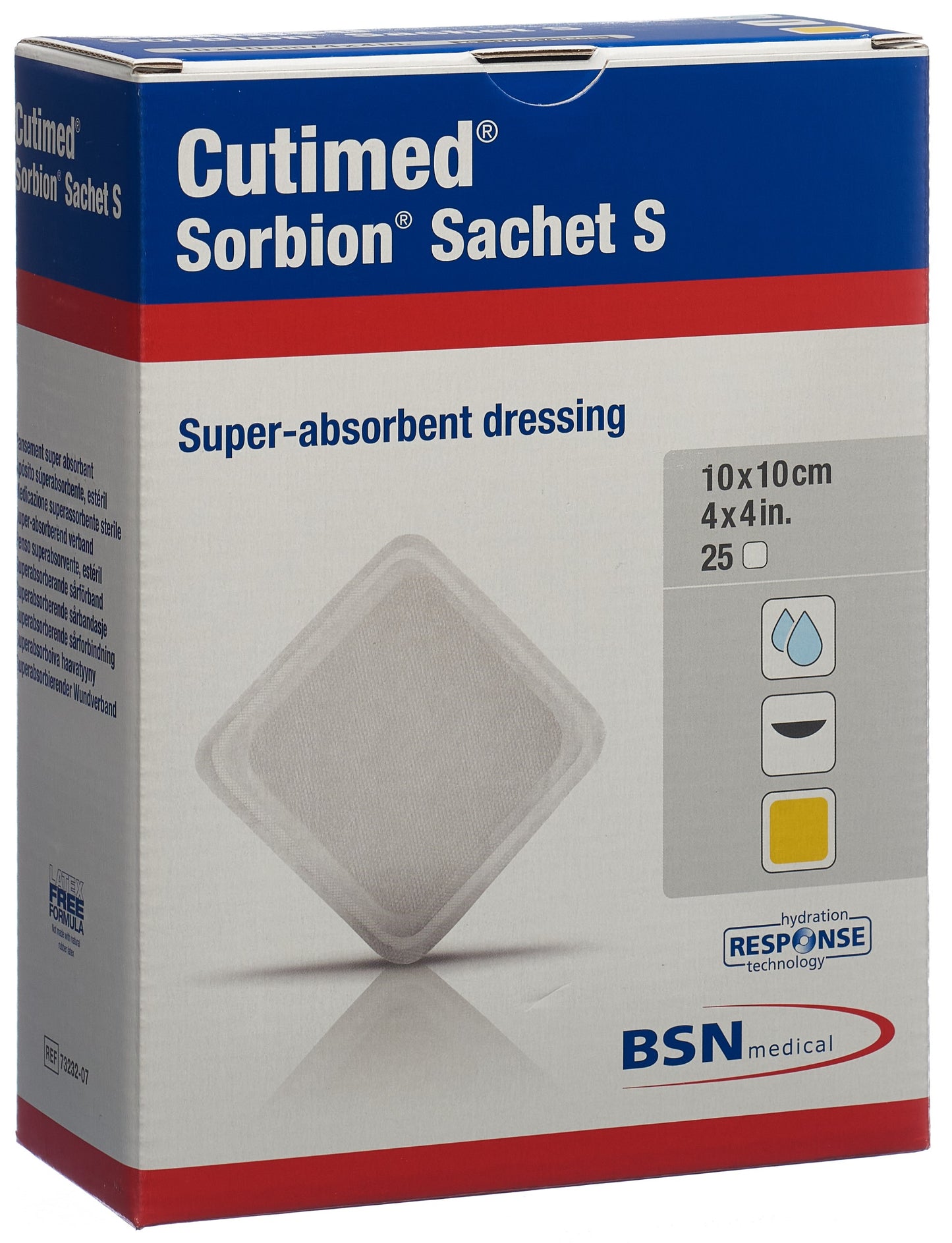 CUTIMED Sorbion Sachet S 10x10cm