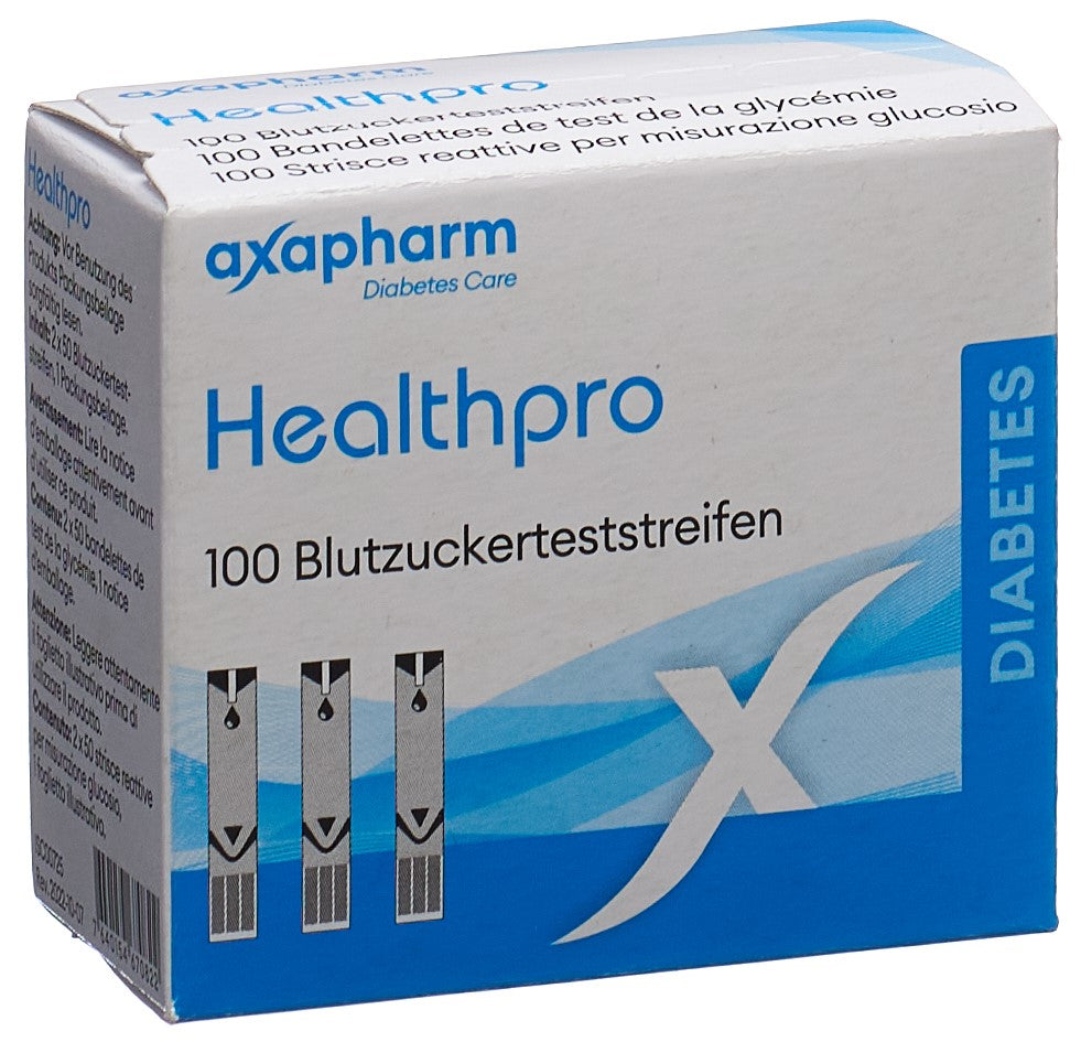 HEALTHPRO Blutzucker-Teststreifen