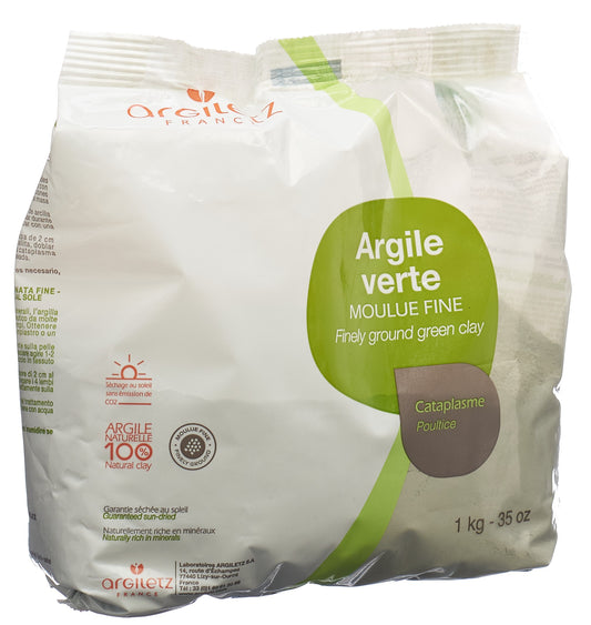 ARGILETZ Heilerde grün Plv fein gemahlen