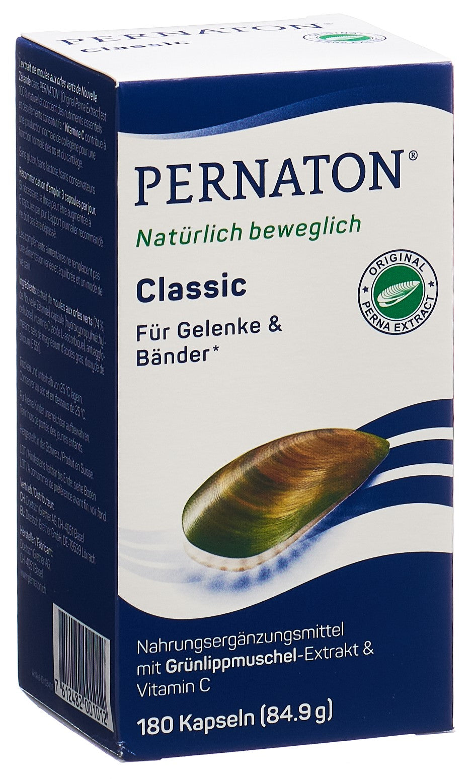 PERNATON Grünlippmuschel Kaps 350 mg