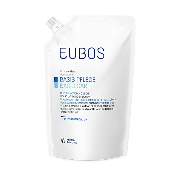 EUBOS Seife liquide unparf blau refill
