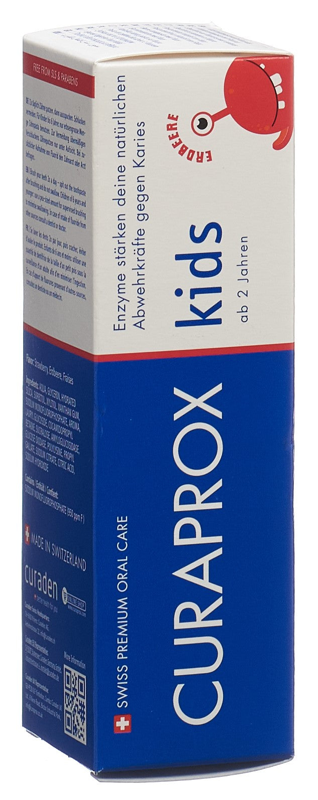 CURAPROX kids Kinderzahnp Erdbeere 950ppm F