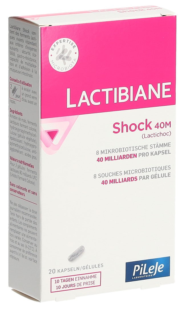 LACTIBIANE Shock 40M Kaps