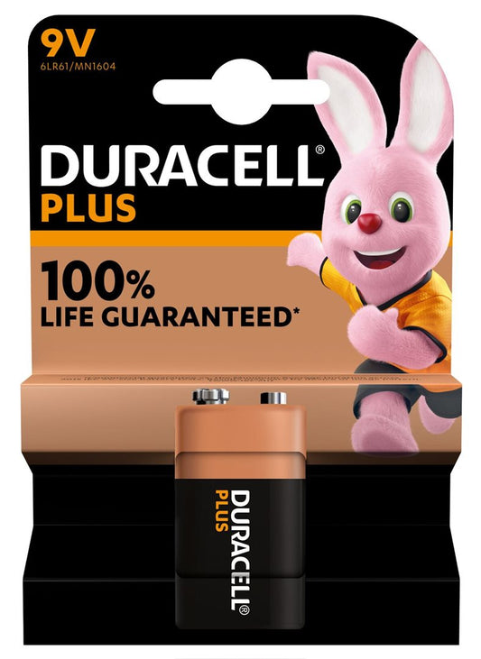 DURACELL Batt Plus 9V / 6LR61