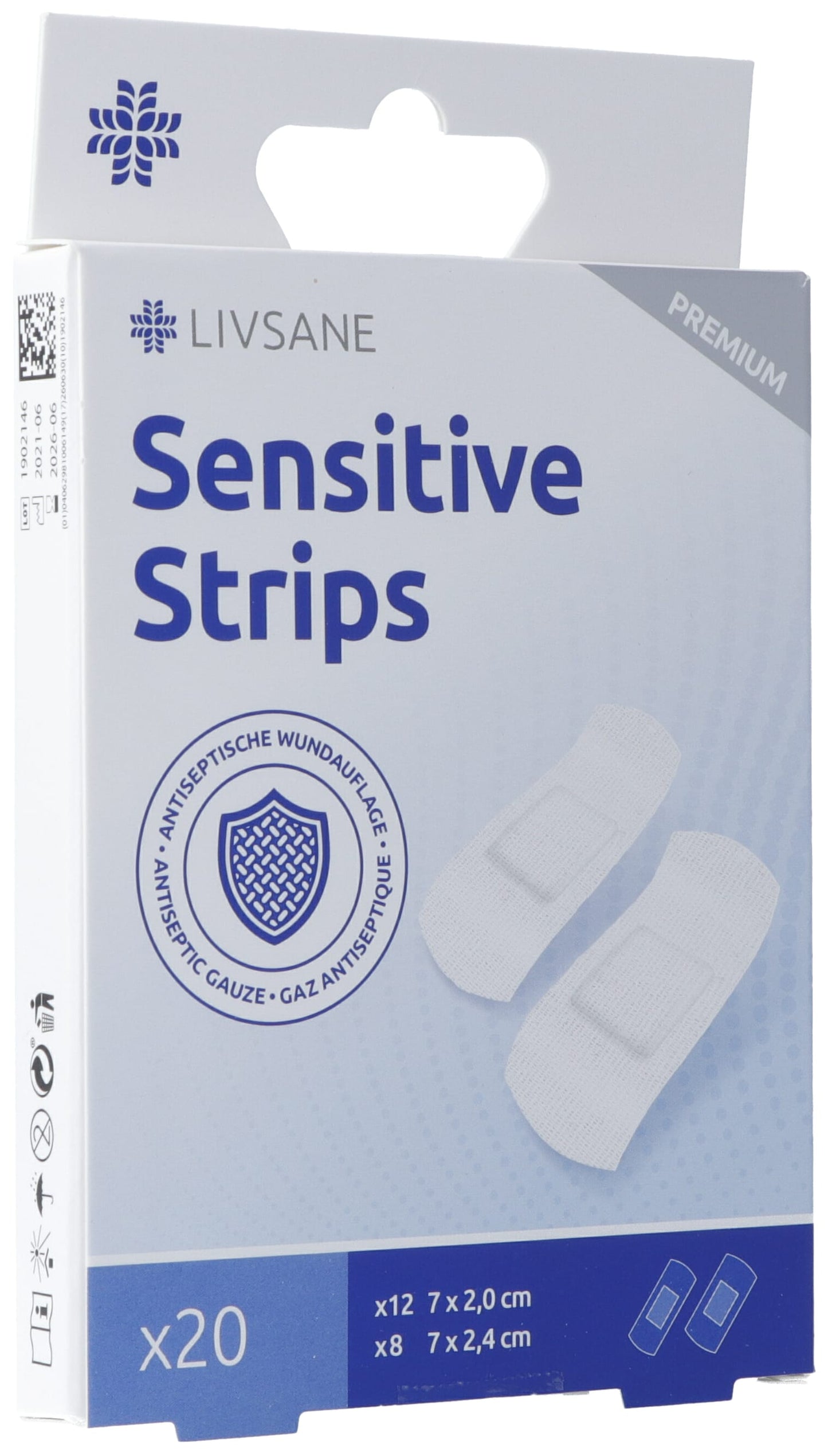 LIVSANE Premium Sensi Pflaster Strips
