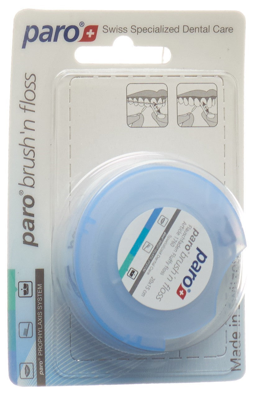 PARO Brush'n Floss Zahnseide