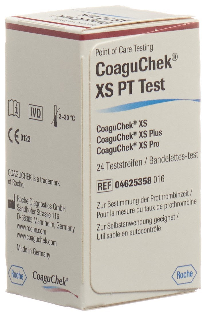 COAGUCHEK XS PT Teststreifen