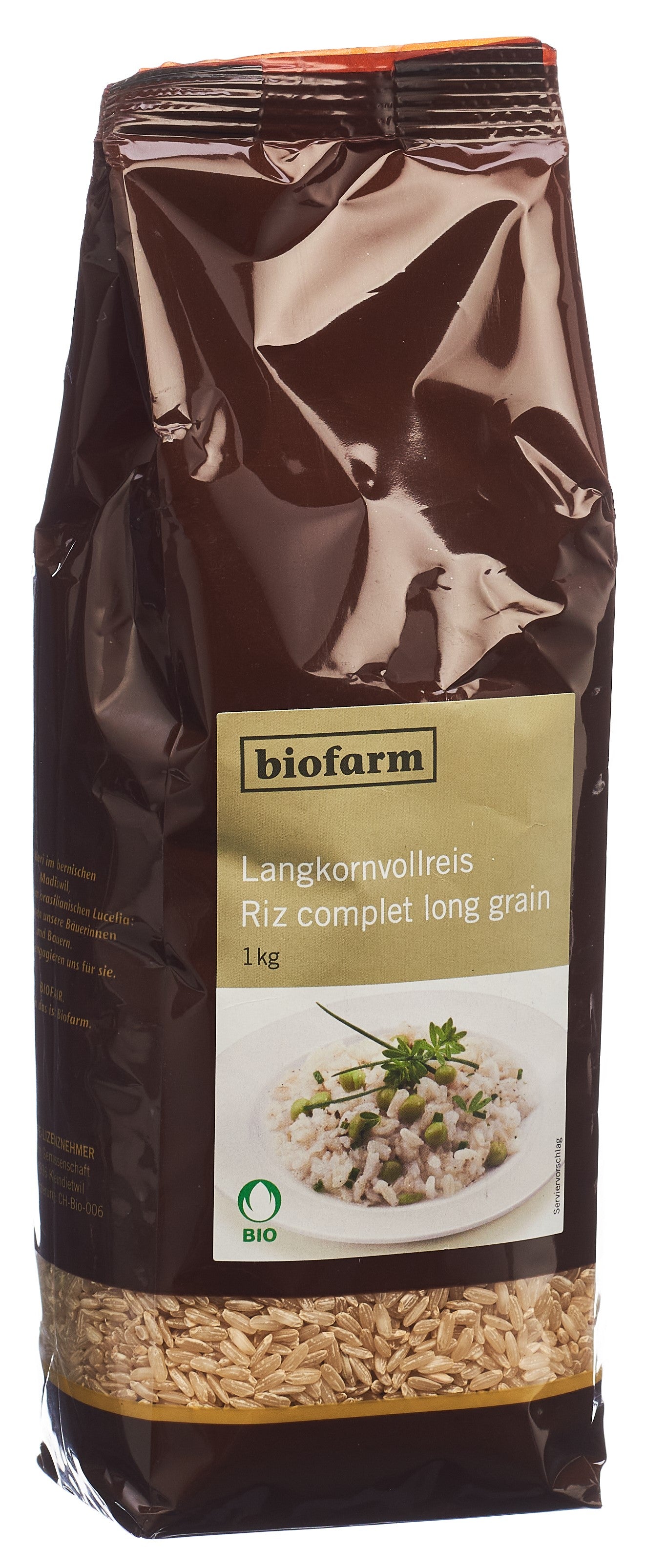 BIOFARM Reis Langkorn Knospe