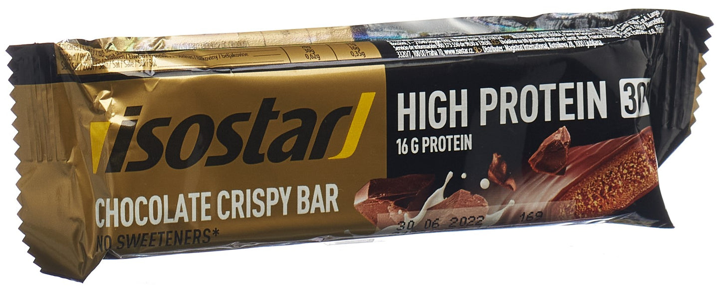 ISOSTAR High Protein Riegel Choc Crispy