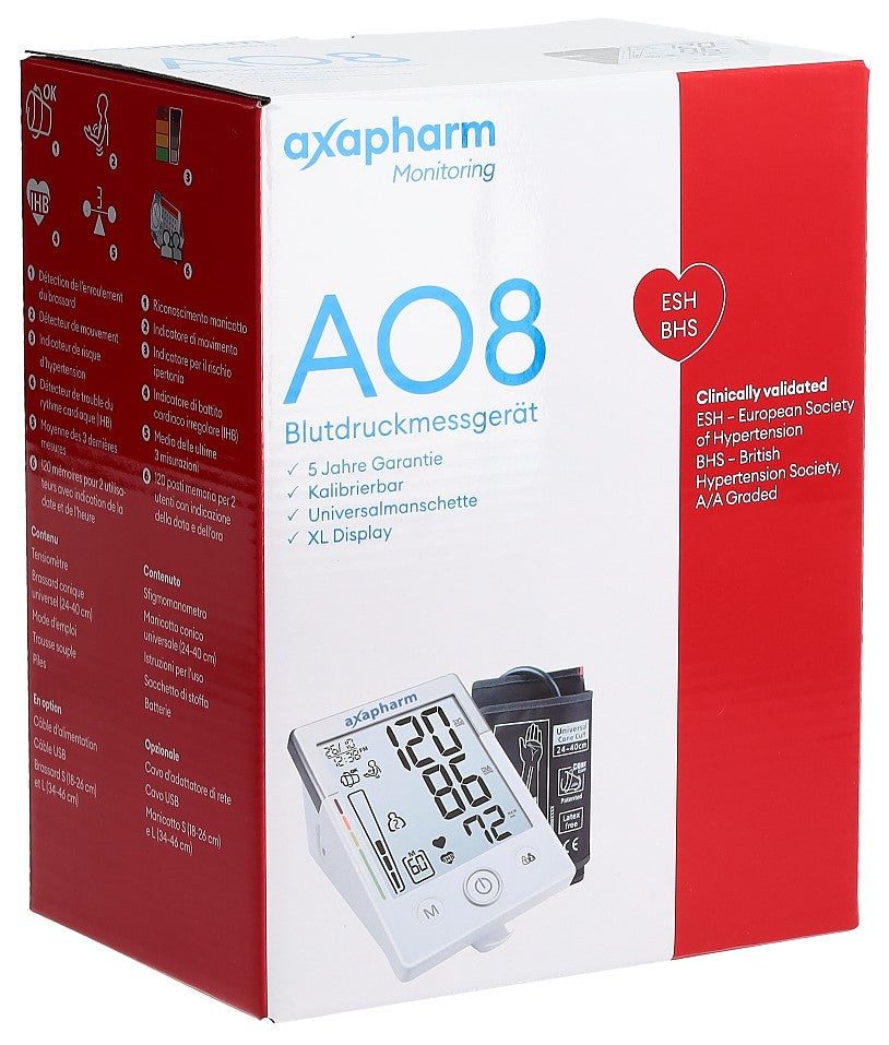 AXAPHARM AO8 Blutdruckmessgerät Oberarm