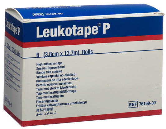 LEUKOTAPE P Pflasterband 13.7mx3.8cm