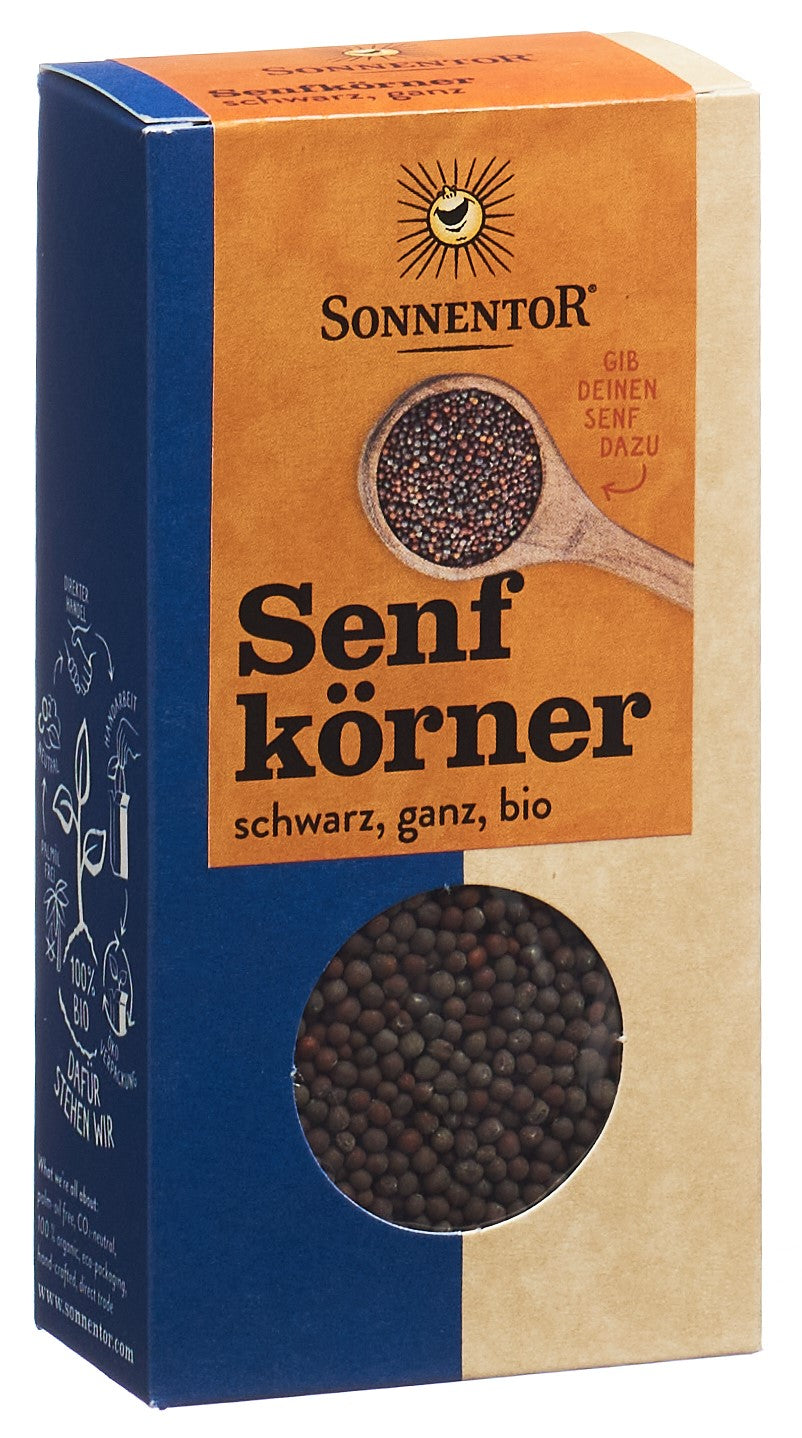 SONNENTOR Senfkörner schwarz ganz BIO
