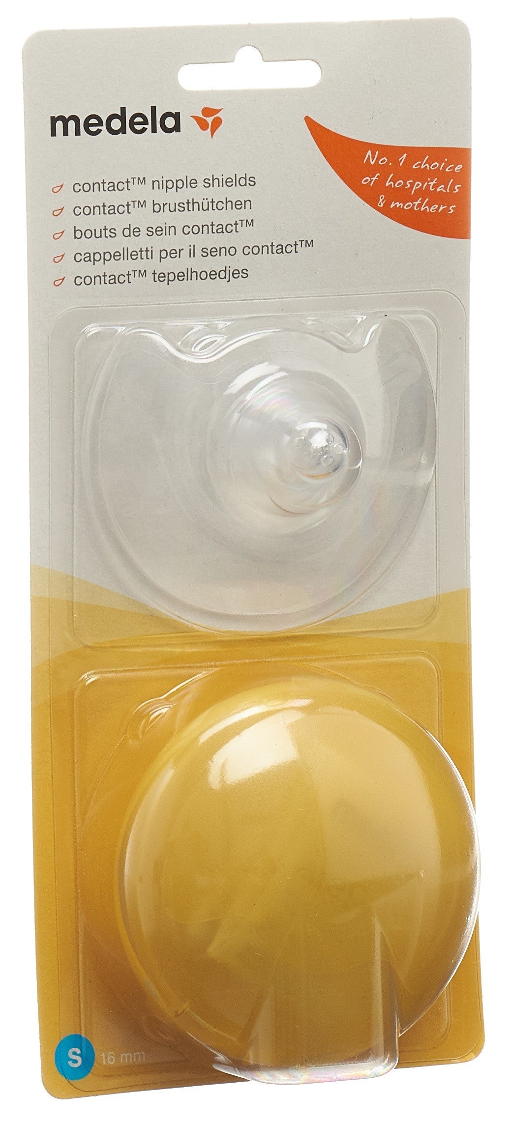 MEDELA Contact Brusthütchen S 16mm mit Box
