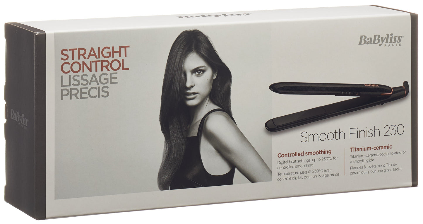 BABYLISS Haarglätter Smooth Finish 230