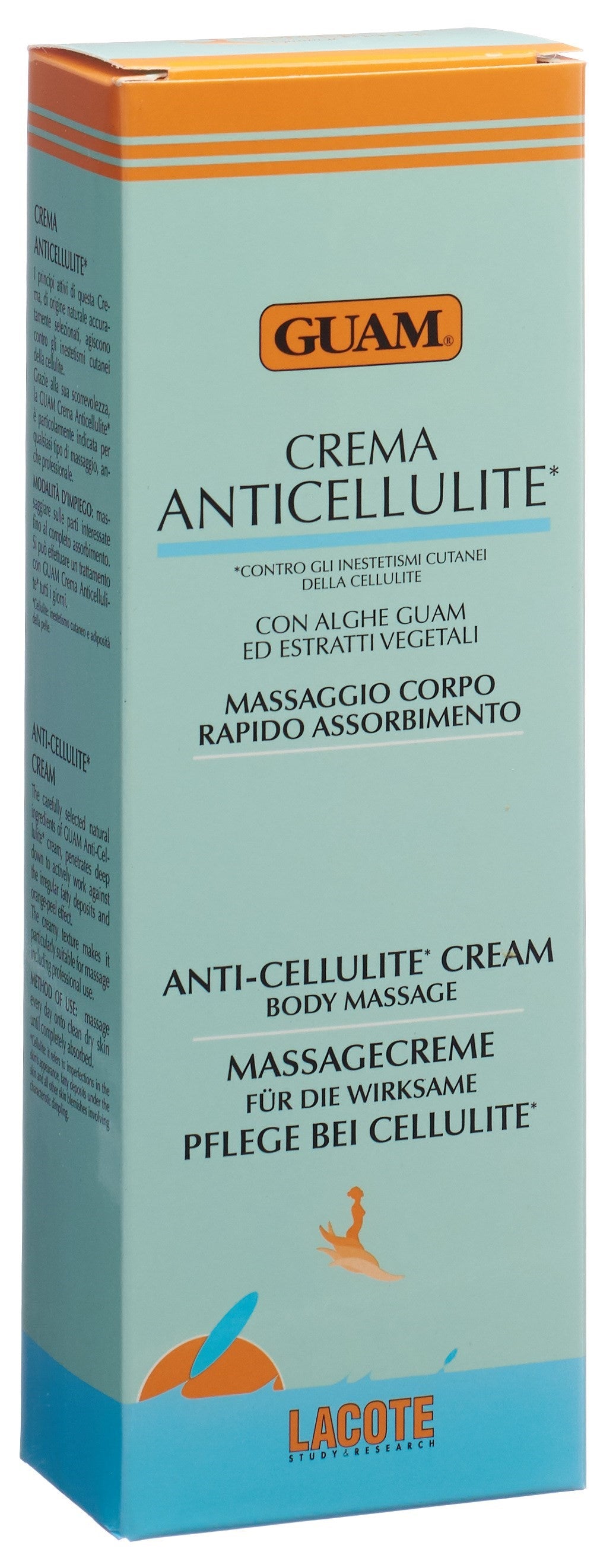 GUAM Massagecreme Anti Cellulite
