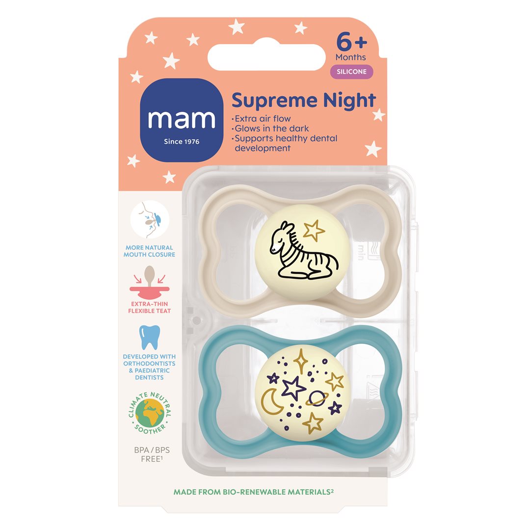 MAM Supreme Night Nuggi Sili 6-16m