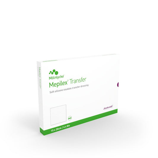 MEPILEX Transfer Safetac Wundauf 15x20cm Sil