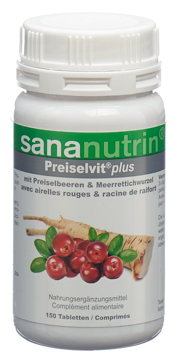 SANANUTRIN Preiselvit plus Tabl