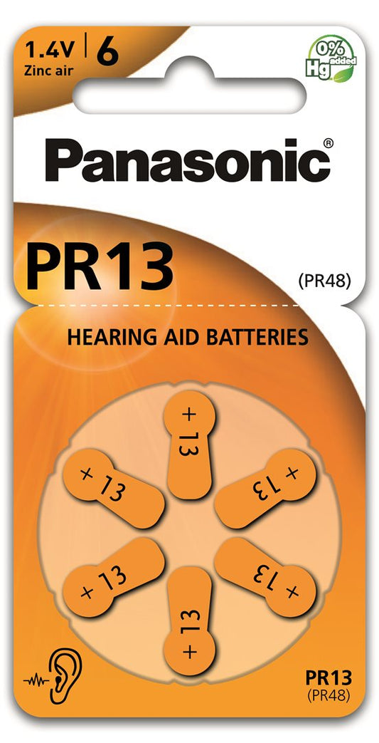 PANASONIC Hörgerät Batterien 13