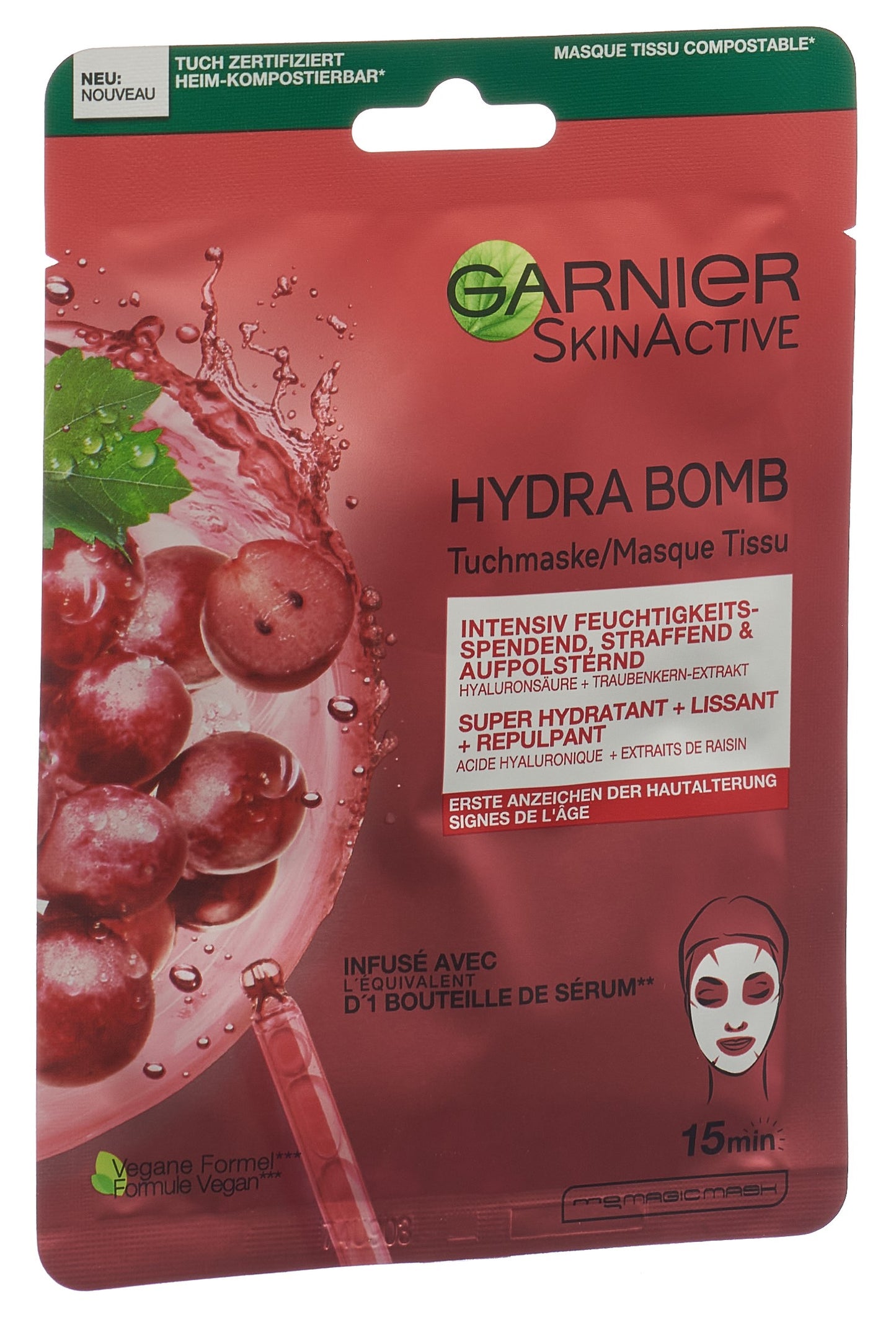 GARNIER Tuchmaske Hydra Bomb
