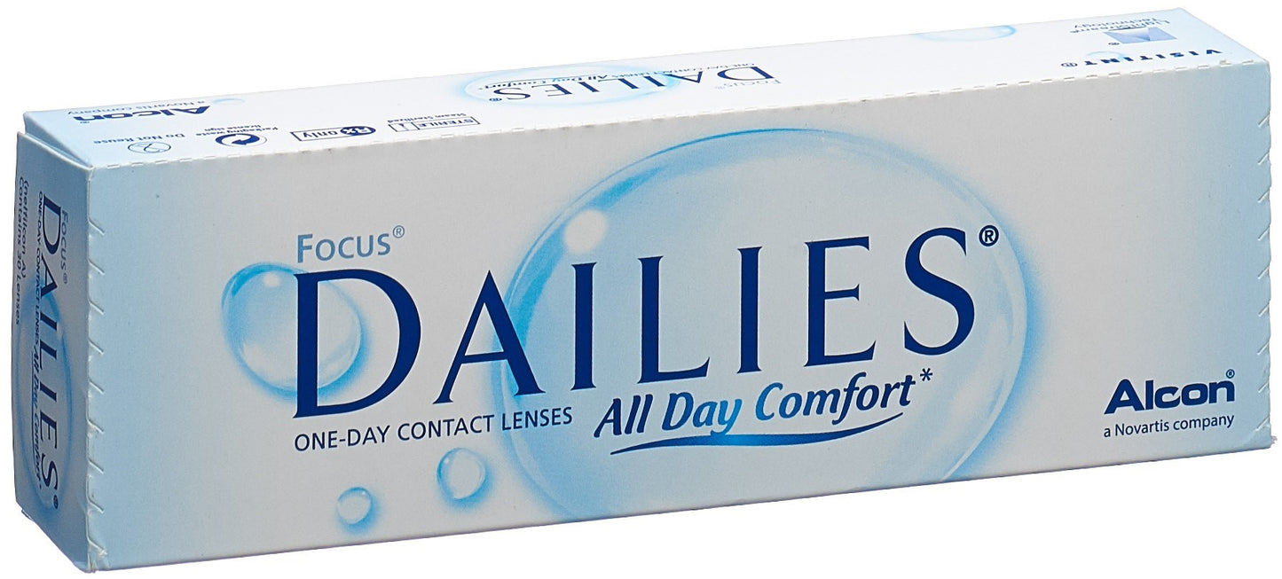FOCUS DAILIES All Day Comfort Tag -3.25dpt