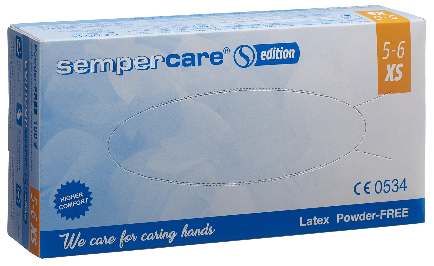 SEMPERCARE Edition Handschuhe Latex XS ung