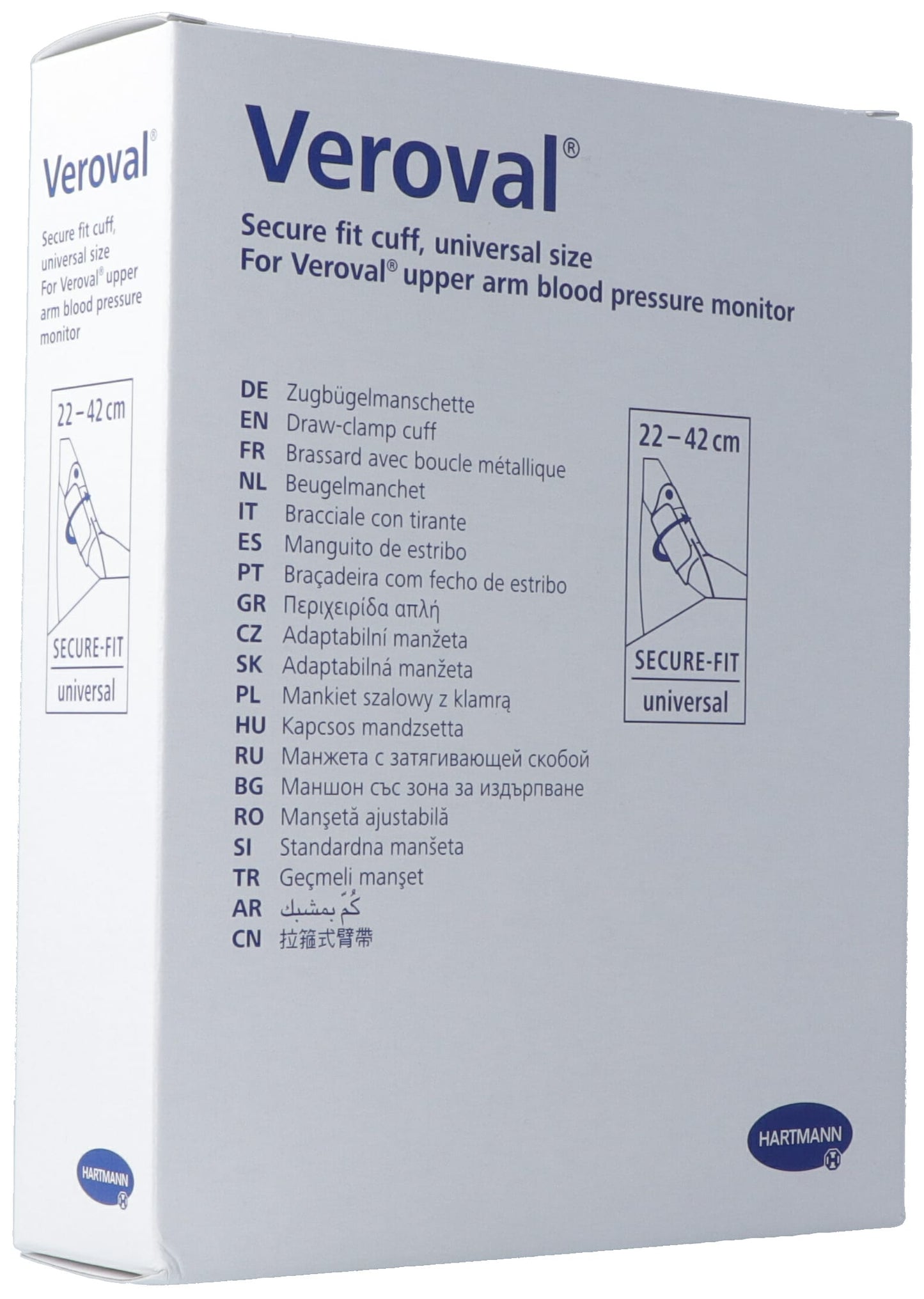 VEROVAL Blutdruckmanschette Oberarm